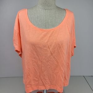 PINK crop top shirt xs